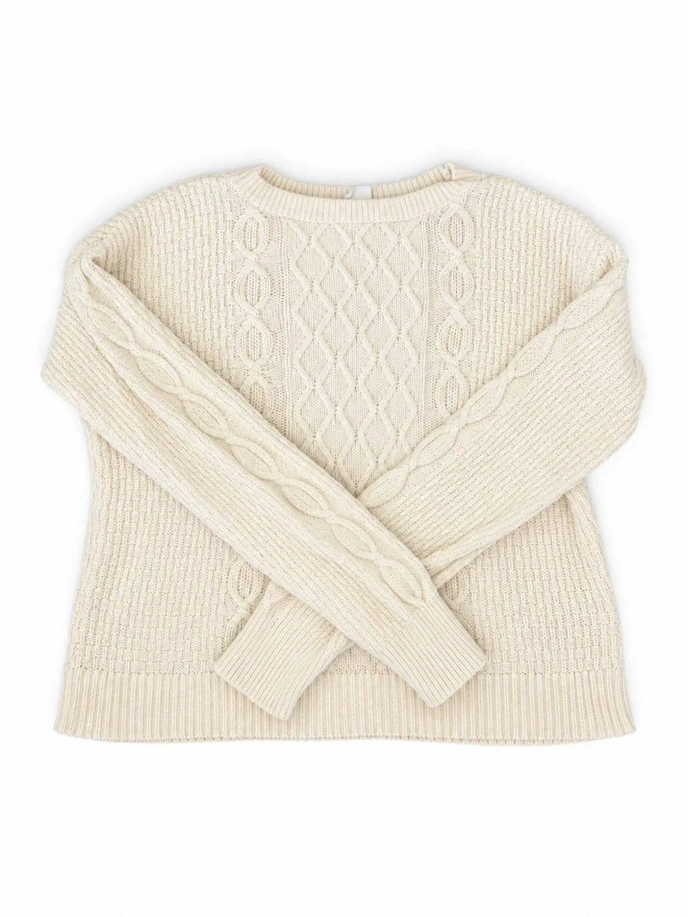 GAP- Knit Cream Swearer, cute/fall aesthetic